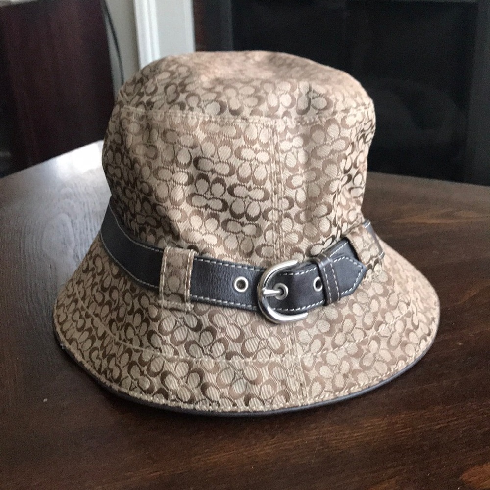 Coach rain hat
